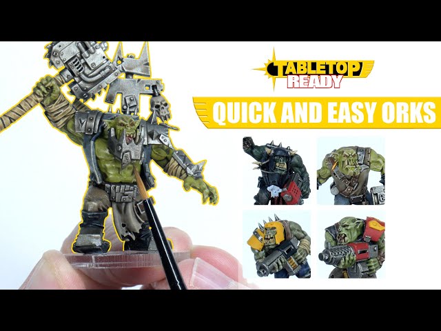 How to Make your Orkz Much Easier and Quicker to Paint