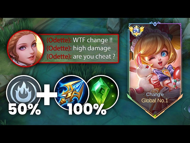 TOP 1 GLOBAL CHANG'E BEST 1 HIT DELETE BUILD 2026 !! CHANG'E BEST BUILD 2026 !! E1069 - MLBB