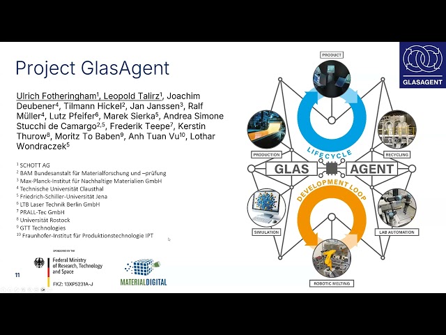 Leopold Talirz: Project GlasAgent - Building blocks for agentic glass development