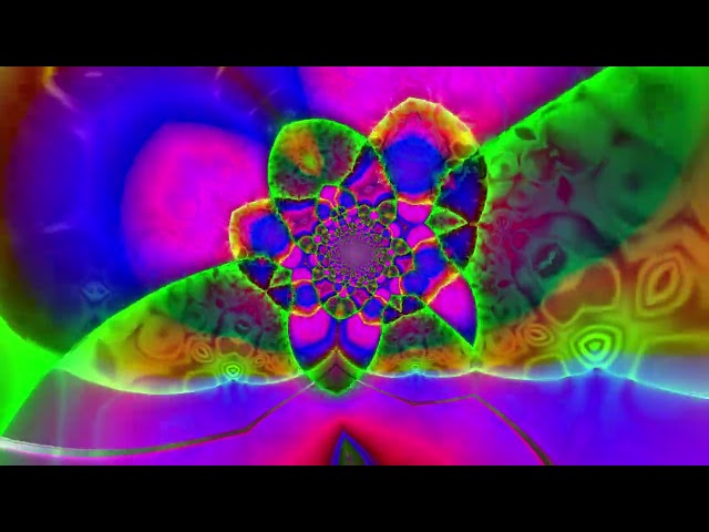 Abstract video synthesis loop 4K 60fps 300secs A8ML 011