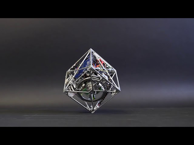 The Cubli a cube that can jump up, balance, and walk