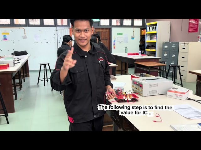 PRESENTATION ANALOGUE ELECTRONIC ( GSA 2 : COMMON EMITTER AMPLIFIER )