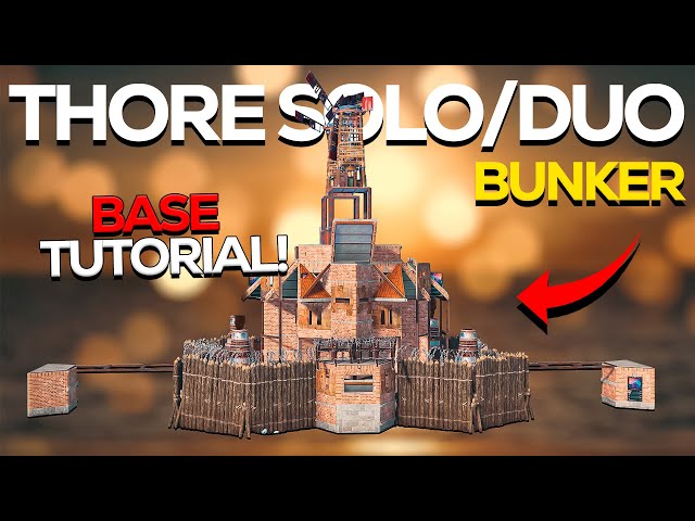 THORE SOLO/DUO | 2X1 BASE BUNKER | RUST BASE DESIGN [2025]