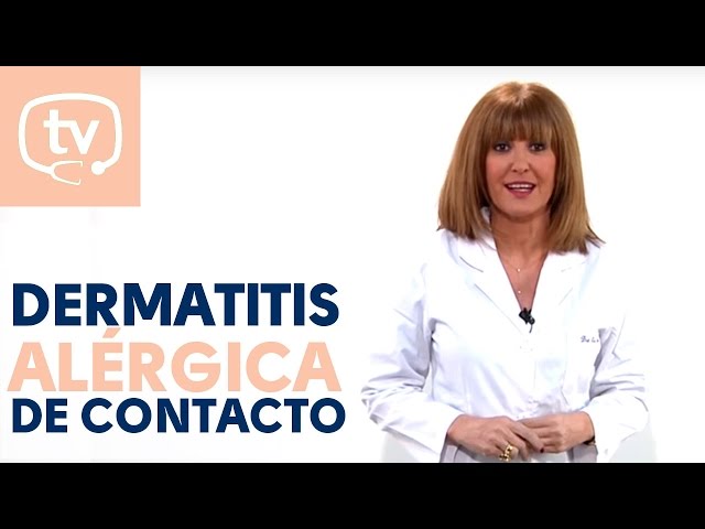 ¿Qué es la dermatitis alérgica de contacto?