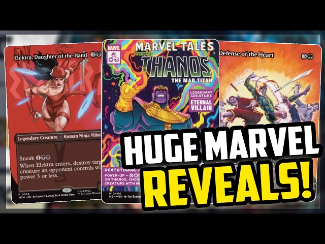 EVERYTHING Revealed Today For Marvel Super Heroes! Bonus Sheet, Commander, Jumpstart and MORE!
