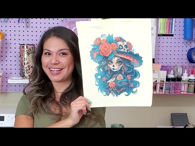 SUBLIMATION TOTE BAG | DIA DE LOS MUERTOS
