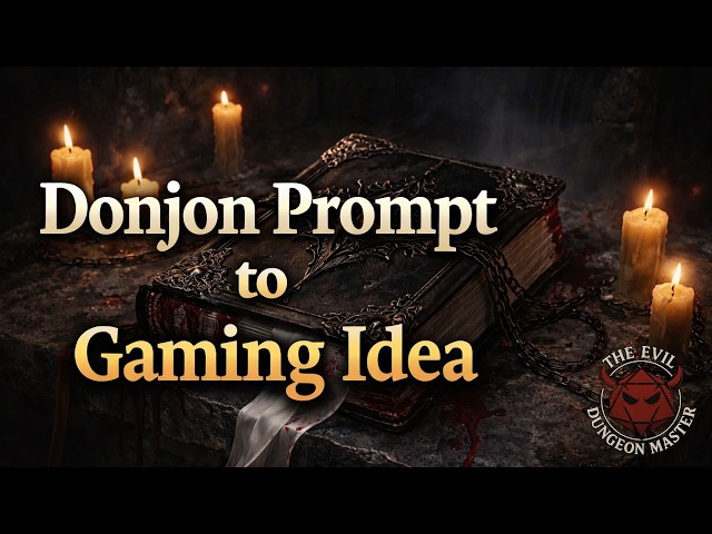 How I Turned One Donjon Prompt Into a full gaming Idea