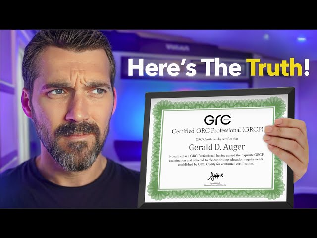So you want to work in GRC? WATCH THIS NOW!