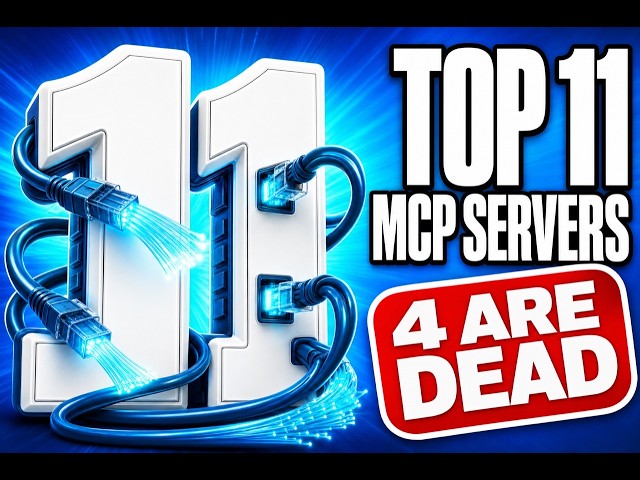 Top 11 MCP Servers Ranked by REAL Data — I Ran Every One (4 Popular Ones Are Dead)