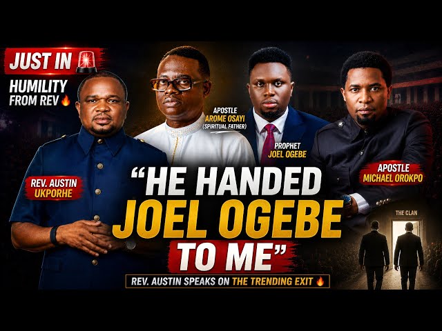 APOSTLE AROME OSAYI HANDED PROPHET JOEL OGEBE TO ME — APST AROME SPIRITUAL SON, REV. AUSTIN UKPORHE