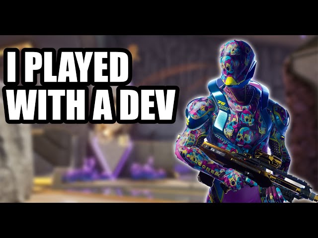 I Played Splitgate 2 With A Dev 😏