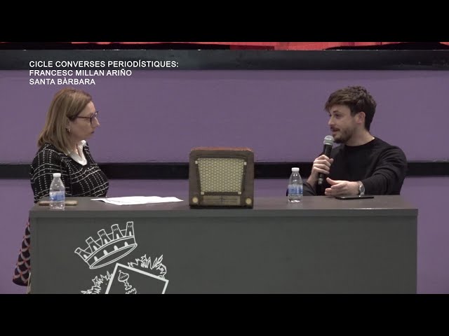 Cicle Converses Periodístiques de La Plana Ràdio amb Francesc Millan Ariño