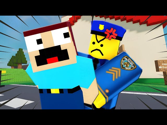 ¡ESCAPANDO del ARRESTO en CASA! | ROBLOX