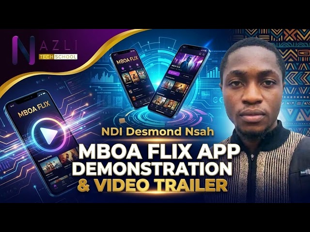 🔥 MBOA FLIX: Next-Gen AI Apps Built by Cameroon Tech Talents! 🚀#ai #technology #africa #shorts