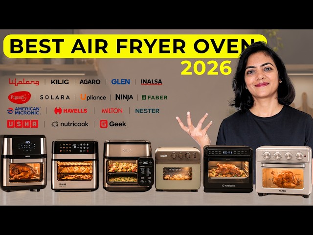 Best Air Fryer Oven 2026 | Nutricook vs Ninja vs Kilig vs Nester vs Inalsa vs Solara