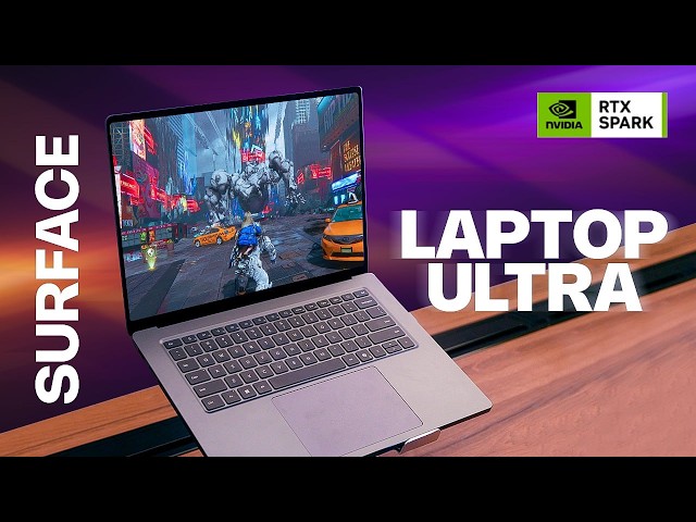 Surface Laptop Ultra vs MacBook Pro M5 Max: Gaming!