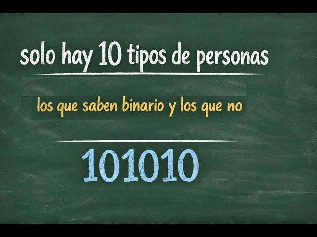There are only 10 types of people | The binary joke explained