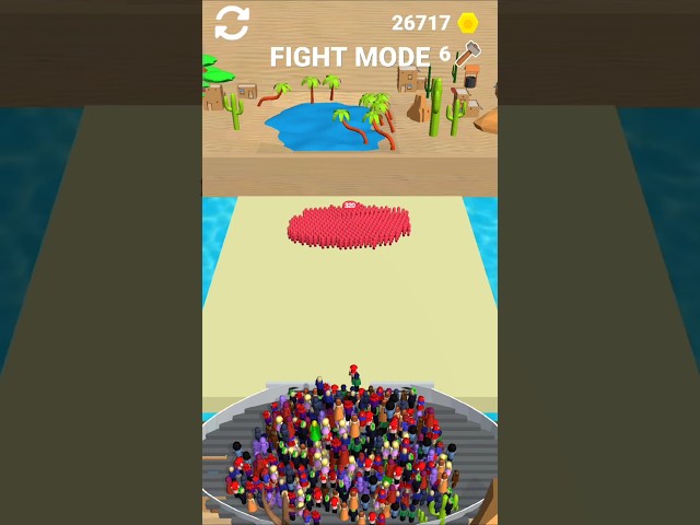 ESCALATORS FIGHT MODE 79 🧐 #shorts #android #ios #gaming #gameplay #escalators