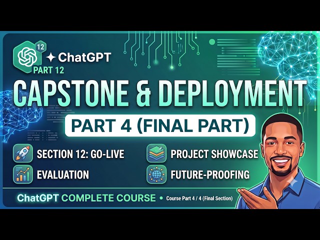 Part 4 ChatGPT Complete Course 2026 | Beginner to Advanced |  Coding