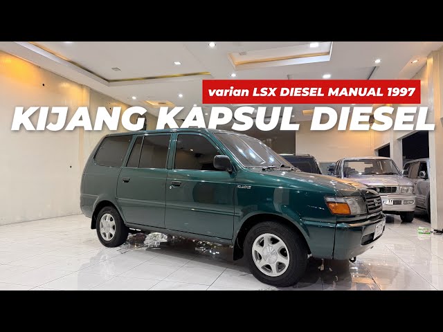 TOYOTA KIJANG KAPSUL GEN 1 LSX DIESEL MANUAL 1997 (FIRST HAND, ORIGINAL INSIDE AND OUT)