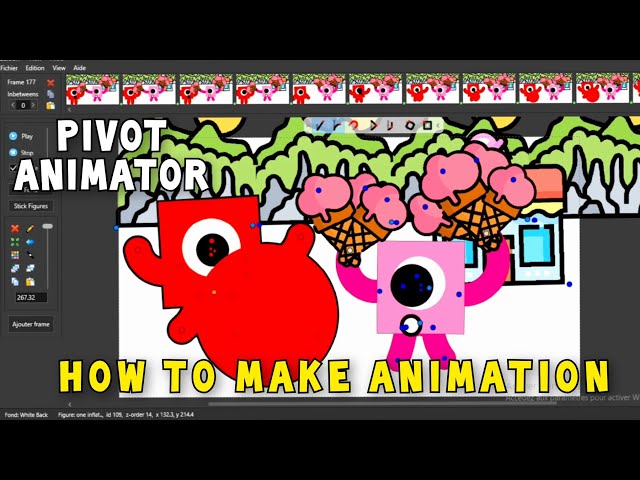 How to Make viral 2d Animation numberblocks inflation ice cream In pivot Animator 