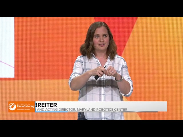 Advanced Robotics | Sarah Bergbreiter | Exponential Manufacturing