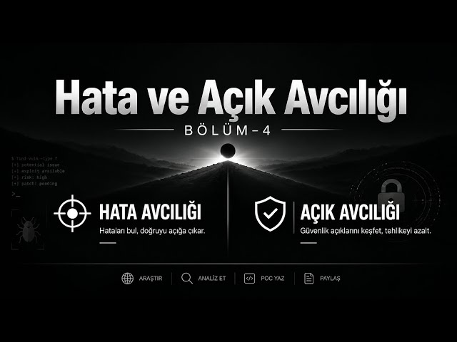 Güvenlik Açığı Yakalama 4. (Mantıksal Hatalara Giriş.)