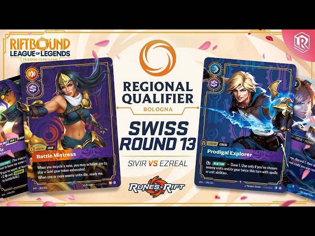 Riftbound Regional Bologna - Sivir vs Ezreal - Round 13 | Spiritforged