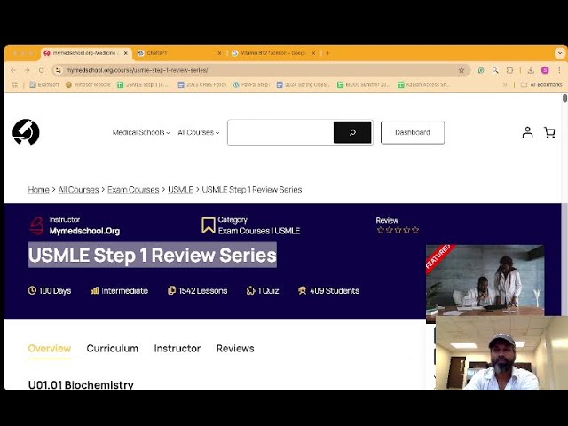 USMLE Step 1 Review Series