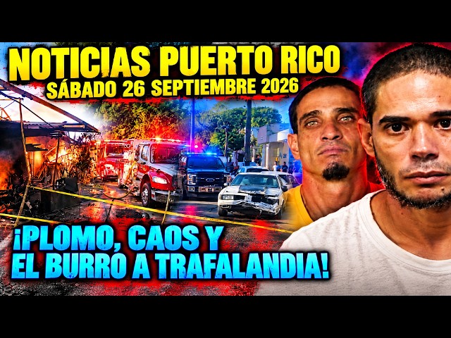 🔥 ¡LLUVIA DE PLOMO Y PASAJE PA' TRAFALANDIA! El Burro Cae y Fianza de $5M Sacude a Puerto Rico