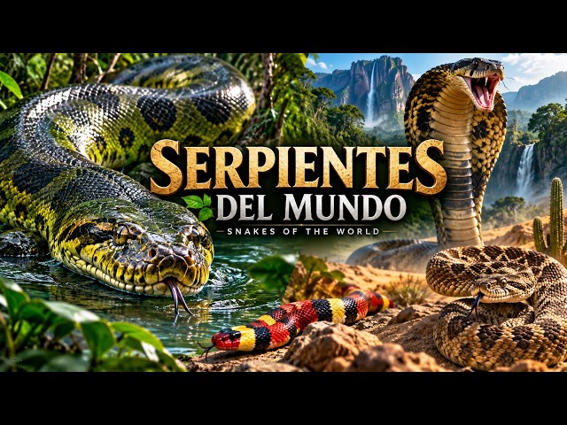 Serpientes del Mundo 🐍 | Snakes of the World: Un Viaje Cinematográfico por la Naturaleza