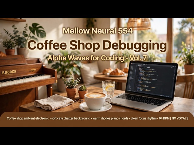 Coffee Shop Debugging | Alpha Waves for Coding - Vol. 7