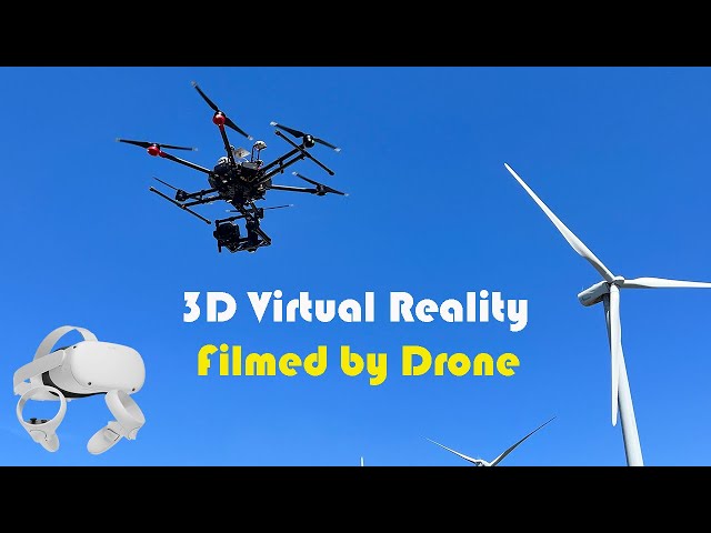 3D virtual reality drone video - made for Oculus Quest