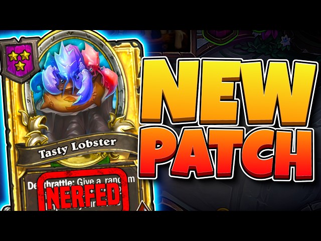 NEW Patch - Beasts Nerfed (100+ changes) | Hearthstone Battlegrounds