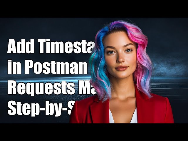 How to Add Timestamps in Postman Requests: A Step-by-Step Guide