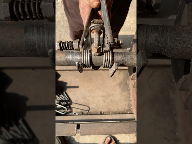 New Sample Double Side Spring Made on Machine | Custom Spring Work #youtubeshorts
