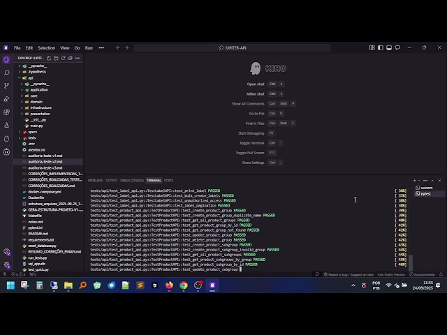 ⚡️ API Desenvolvimento FastAPI Python Pytest Alembic SQLModel 🐍 | Showcase Portfolio Técnico 🚀✨