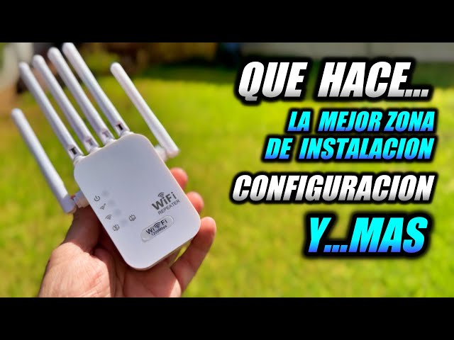 Como CONECTAR un repetidor de señal wifi 👉 ( GUIA COMPLETA EN SEGUNDOS )