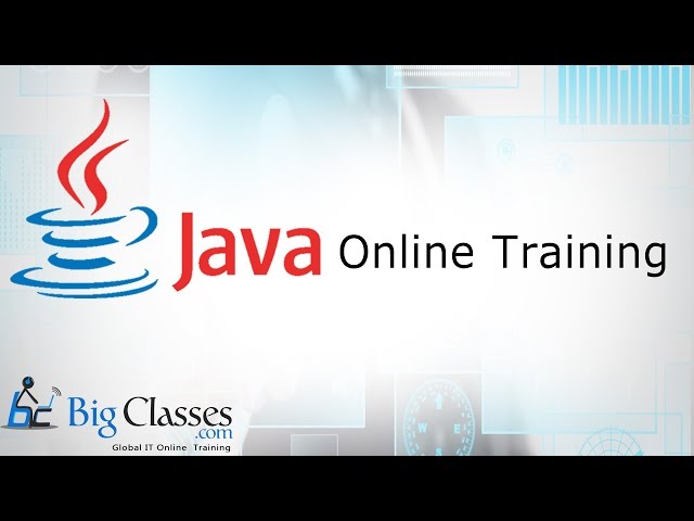 Java Online Training Class | Java Tutorial and Development Installing Kit
