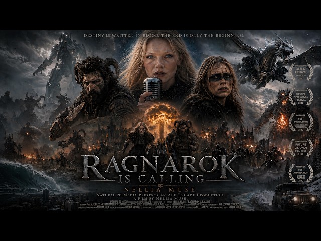 Ragnarok is Calling Full Movie | Album Music AI Feature Film | Nellia Muse