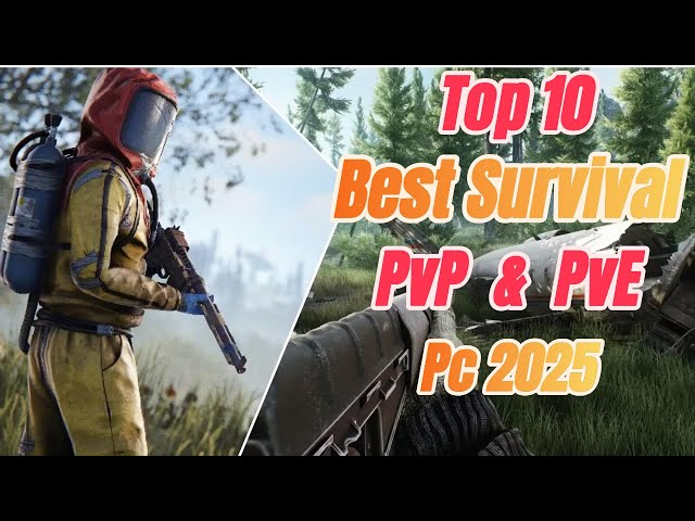 Top 10 Best Survival PvP & PvE Games on PC 2025 - (Ultimate Survival List)
