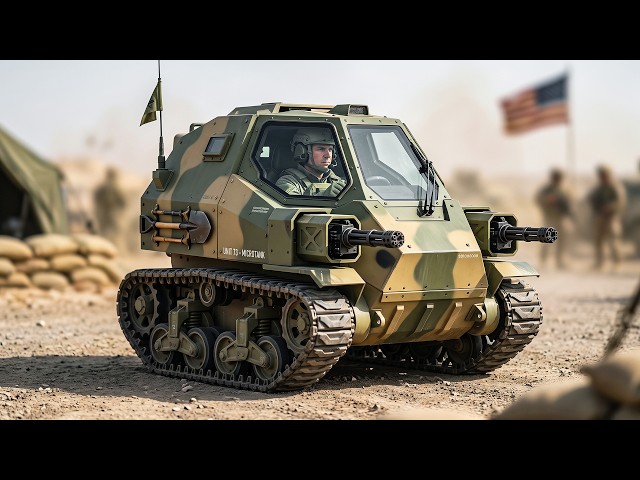 15 Tiny Military Vehicles That Look Absolutely Unreal!