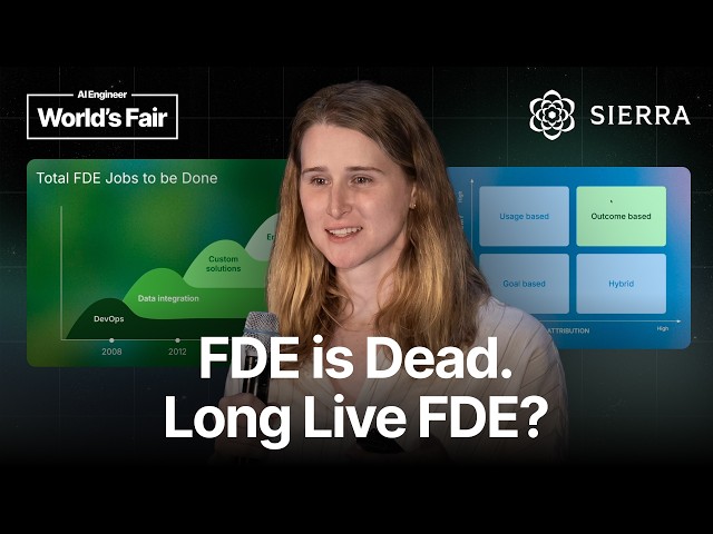 The Dirty Secret of Forward Deployed Engineering — Natalie Meurer, Sierra