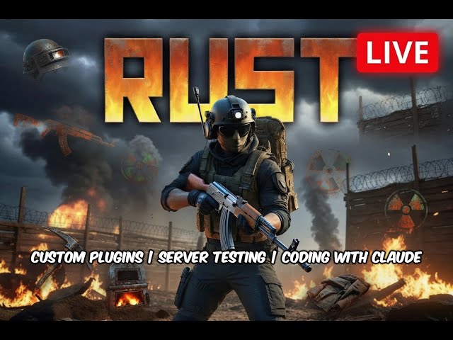 Rust Server Testing | Custom Plugins | Coding With Claude