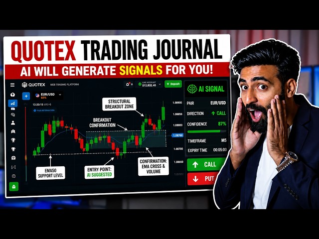Quotex Trading Journal | AI Helps You Analyze Better Entries