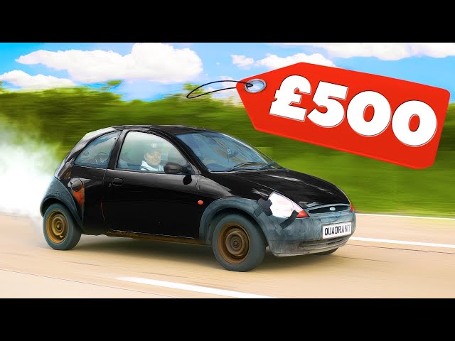 Race Across Europe In A £500 RUSTY Car