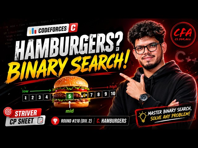 Codeforces 371C Hamburgers Explained | Binary Search on Answer