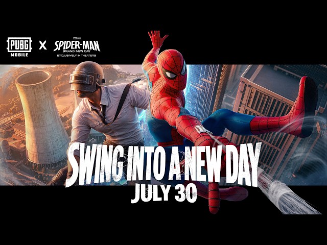 Spider-Man is officially arriving in PUBG MOBILE on July 30th!