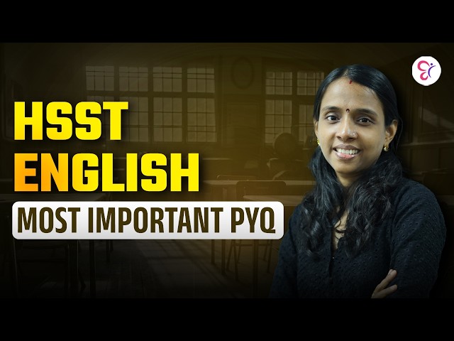HSST ENGLISH Most Important Topic | HSST ENGLISH EXAM 2026