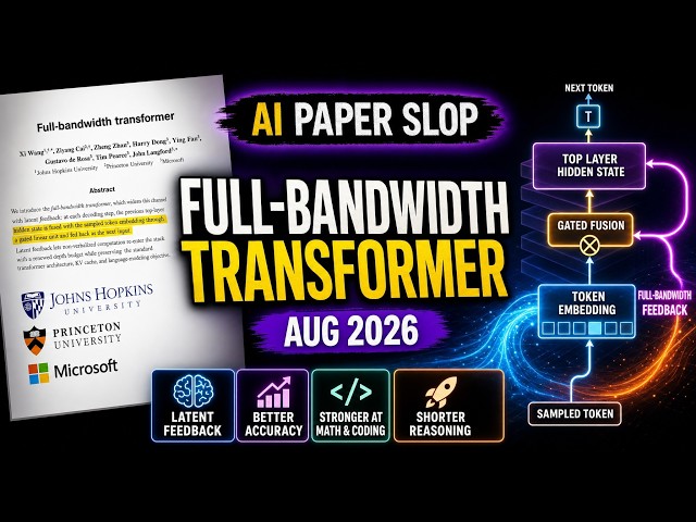 Full-bandwidth transformer (Aug 2026)